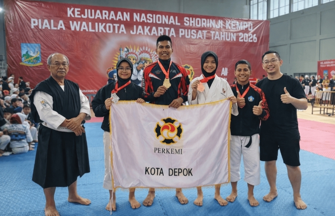 KONI Jempolin Perkemi, Atlet Kempo Depok Borong Medali di Kejurnas