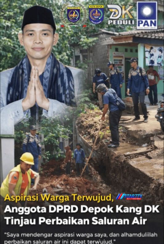 Aspirasi Warga Terwujud, Deny Kartika Benahi Lingkungan Warga Curug