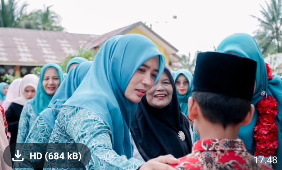 Dampingi Ketua TP PKK Aceh, Staf Ahli TP PKK Aceh Timur Semangati Murid SD Negeri Tanah Rata