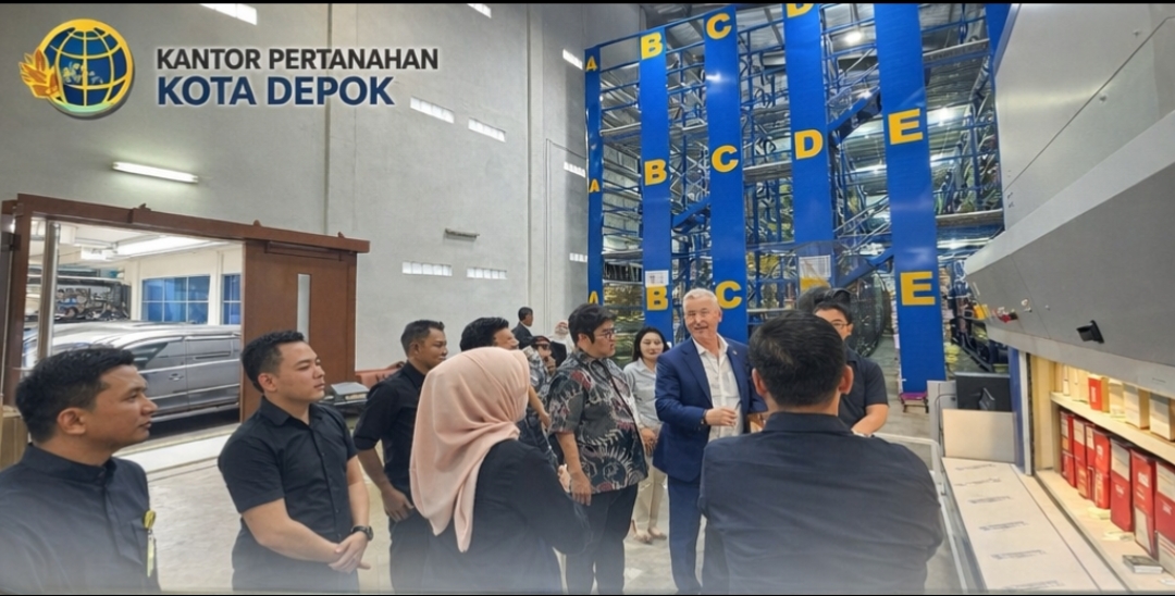 Kantah BPN: Digitalisasi Arsip BPN Depok Makin Canggih, Sistem Otomatis Dongkrak Layanan Publik