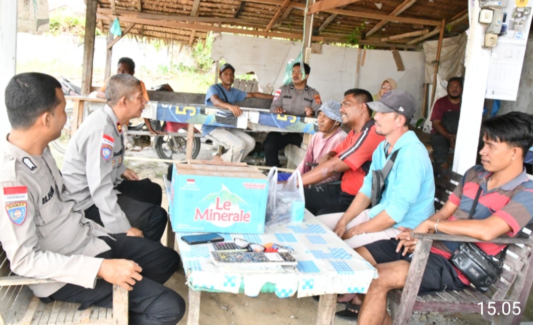 Jelang May Day, Kasat Binmas Polres Aceh Timur Sambangi SPSI Peureulak