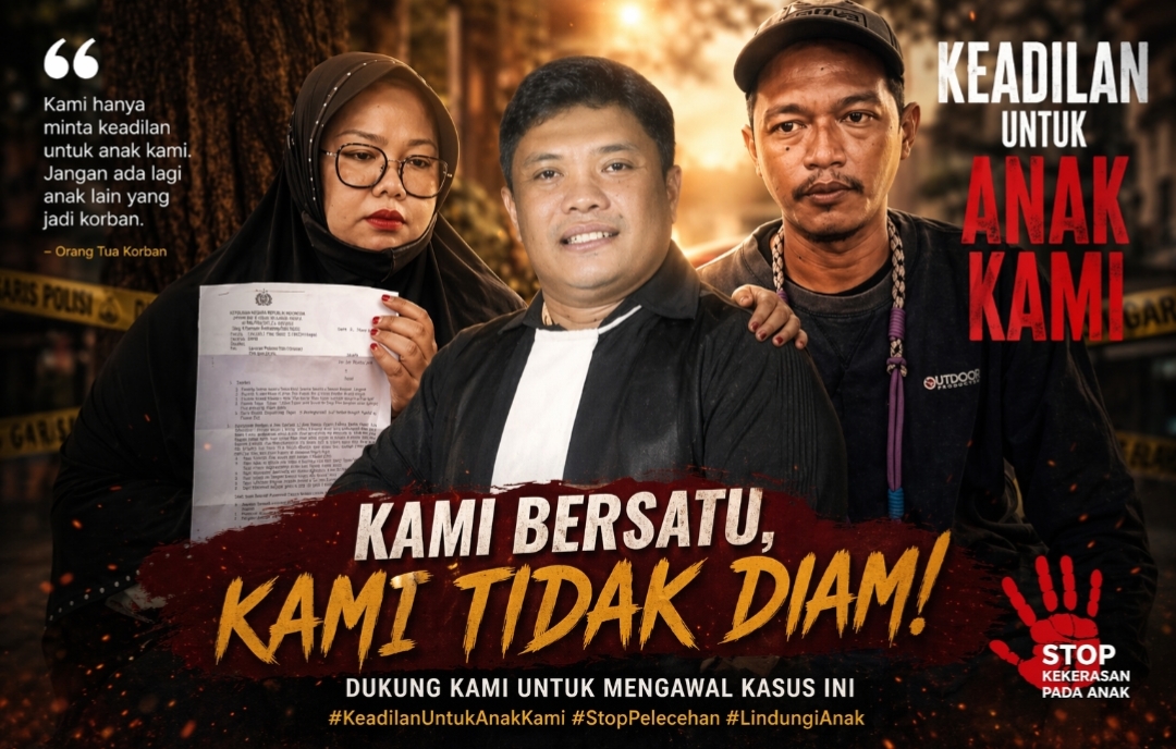 Hari Ini, Andi Tatang Kawal Ortu Korban ke Mapolres Depok, Desak Penahanan Terlapor