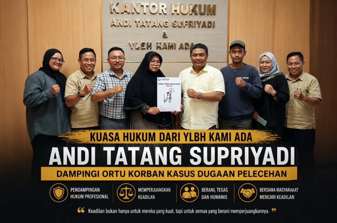 YLBH Ada Kami, Andi Tatang: Kawal Kasus Dugaan Pencabulan Anak