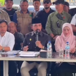 Iskandar Usman Al’farlky Gelar Konferensi Pers “Ini Tuduhan Fitnah dan Siap Lanjutkan Proses Hukum”.