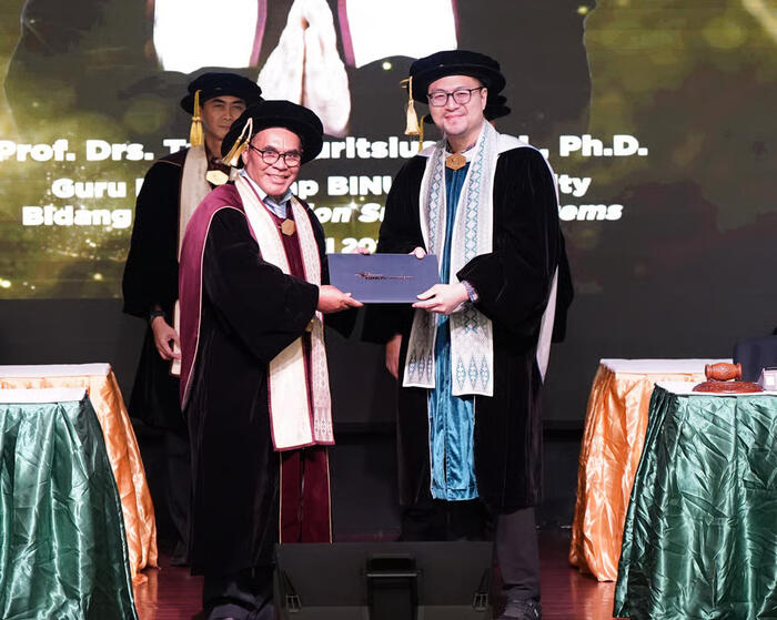 Prediksi Akurat, Keputusan Sulit: Sorotan Prof. Tuga Mauritsius di Pengukuhan Guru Besar