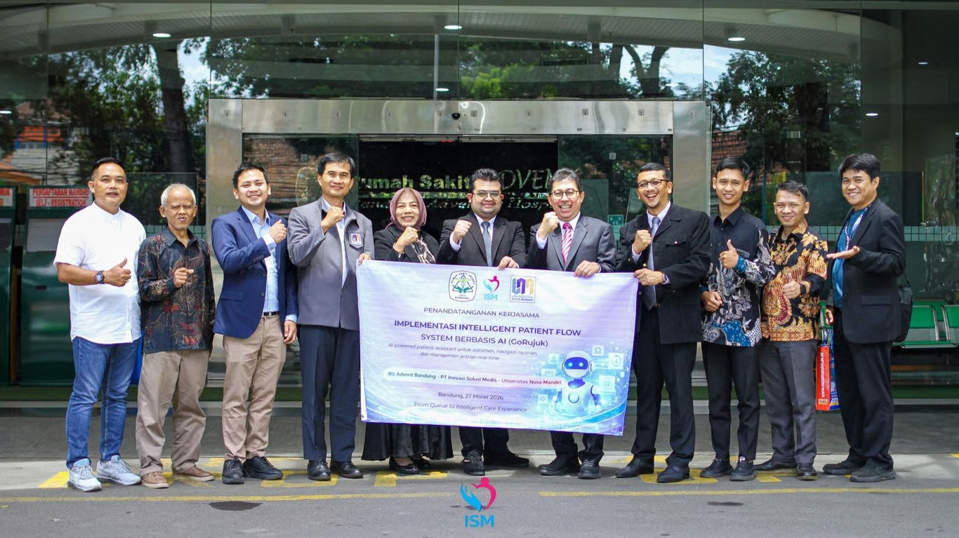 Revolusi Pelayanan Kesehatan Digital: RS Advent Bandung, PT ISM, dan UNM Luncurkan Sistem AI “GoRujuk”
