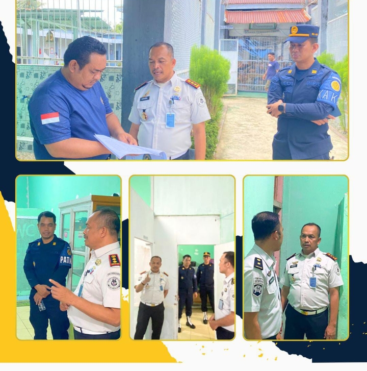 TINGKATKAN DISIPLIN KERJA, KEPALA RUTAN MANNA SIDAK RUANG KERJA SELURUH STAF