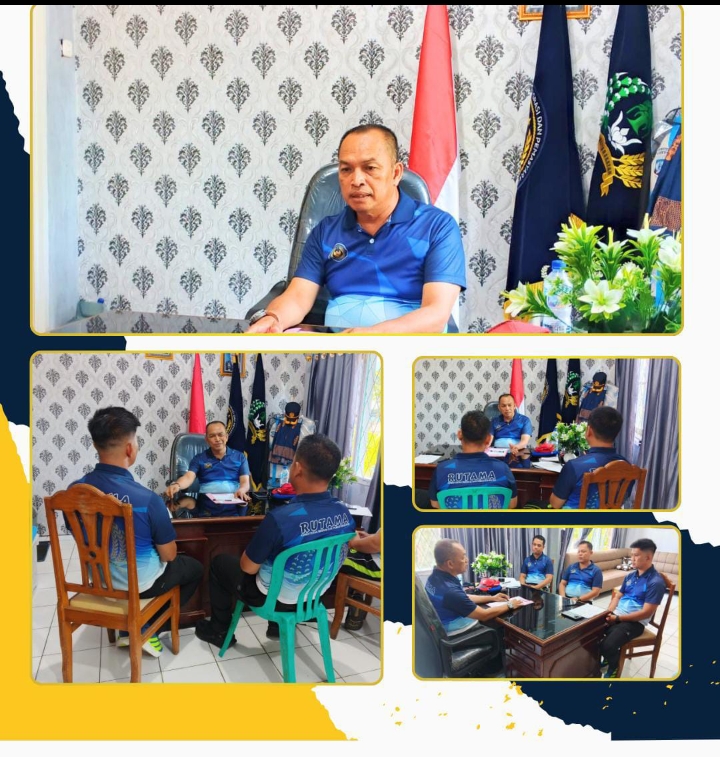 RUTAN MANNA BERSAMA PEJABAT STRUKTURAL GELAR RAPAT INTERNAL PENGUATAN TUSI