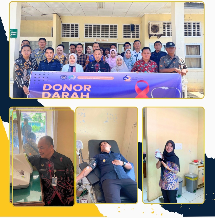 Rutan Manna Laksanakan Donor Darah, Wujud Nyata Bakti Pemasyarakatan HBP Ke-62