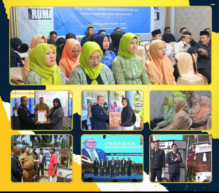 PIPAS Rutan Manna Ikuti Tasyakuran HBP ke-62 Secara Daring, Wujudkan Kepedulian Lewat Bakti Sosial