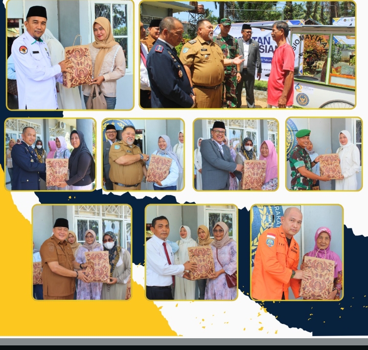 Wujudkan Pemasyarakatan Berdampak, Rutan Manna Salurkan Gerobak Jualan dan Bingkisan untuk Masyarakat di Momen HBP ke-62