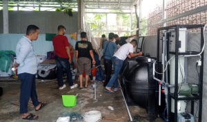 Dapur MBG Yayasan Amanah Cinta Indonesia Mulai Pakai IPAL Sesuai Standar BGN
