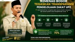 Kemenag Bogor Tegaskan Transparansi Pengelolaan Zakat UPZ