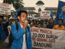 Iwan Setiawan Kenang Long March 20 Ribu Buruh ke Gedung Sate, Begini Kisahnya!
