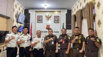Perkuat Sinergi, Karutan Manna Kunjungi Kejari Bengkulu Selatan